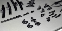 Teile aus dem 3D-Drucker